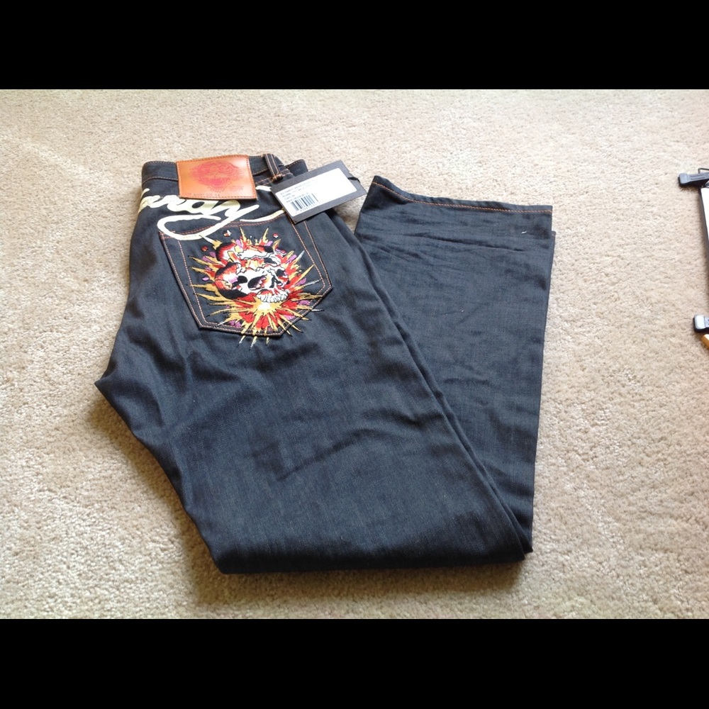 SOLD!! Ed Hardy Jeans, Size 34x34 - Picture 5 of 5